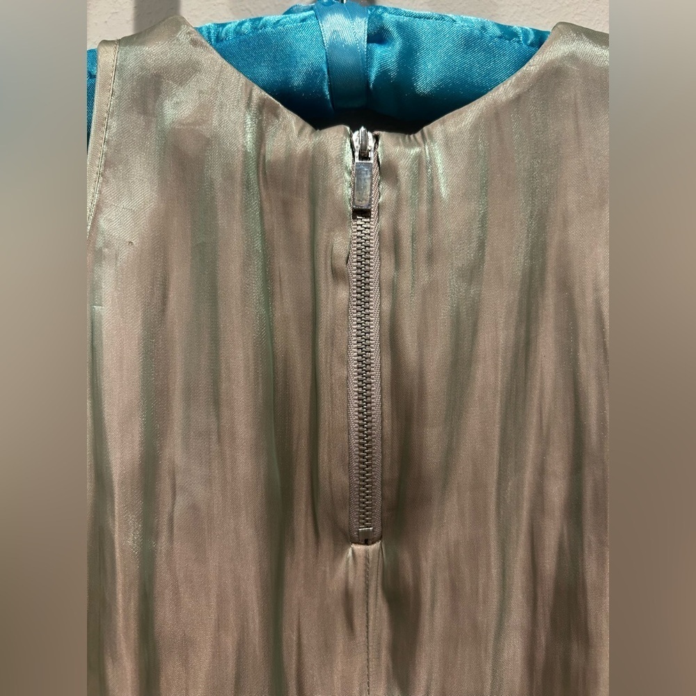 ELIZABETH & JAMES Gold Layered Sleeveless Top Tank / Size XS / - Picture 6 of 9